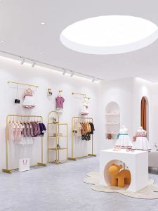mẫu shop quần áo trẻ em hiện đại