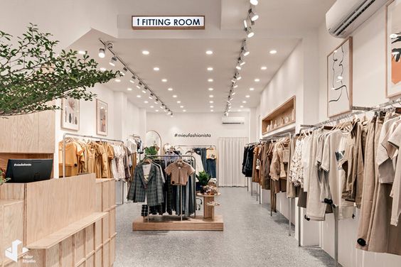 thiết kế shop thời trang giá rẻ